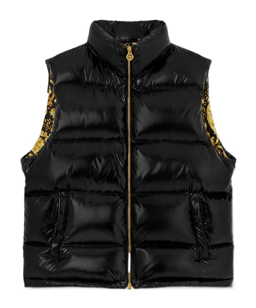 Versace Padded Zipped Gilet