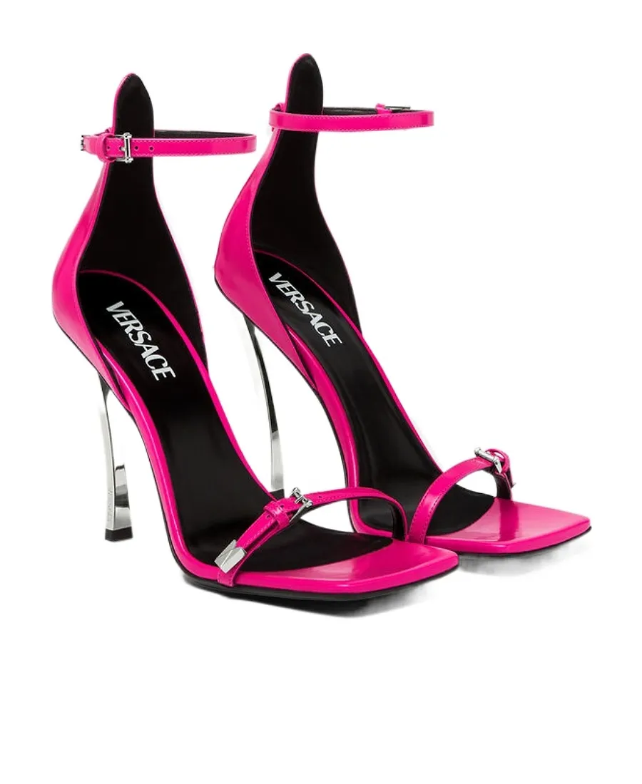 Versace Pin-Point Ankle Strap Sandals
