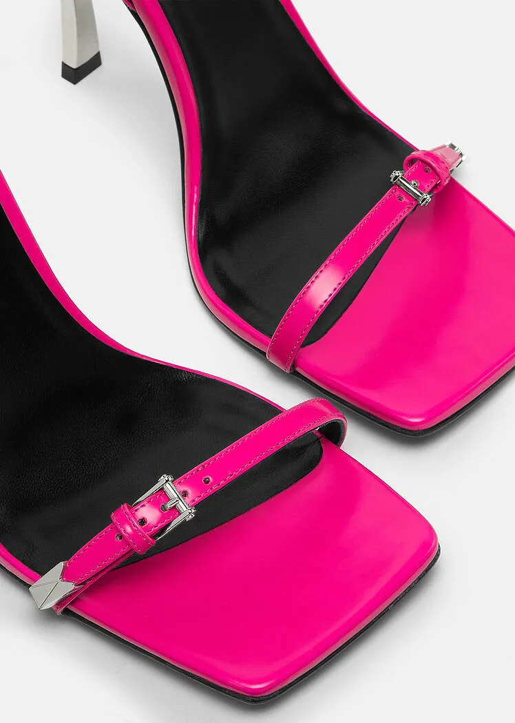 Versace Pin-Point Ankle Strap Sandals