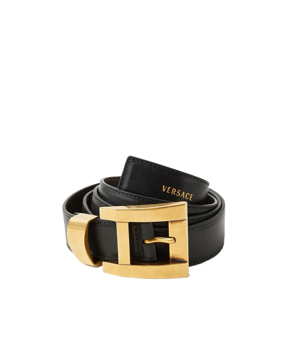 Versace Rectangular-Buckle Belt