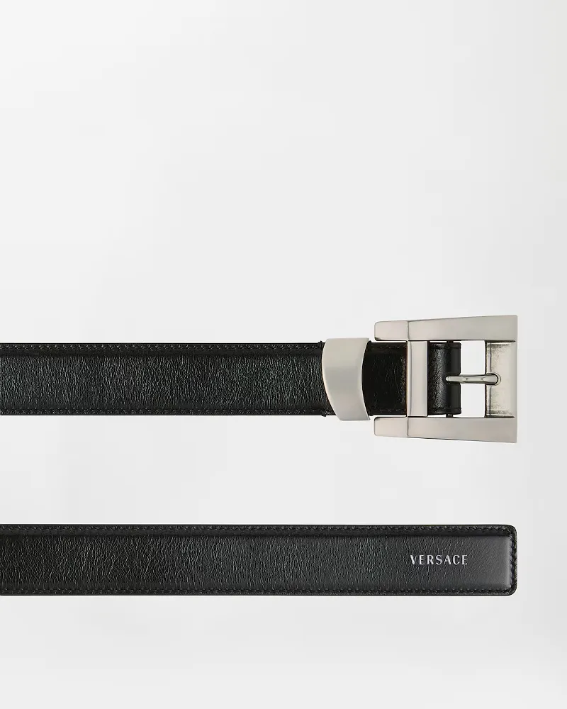 Versace Rectangular-Buckle Belt