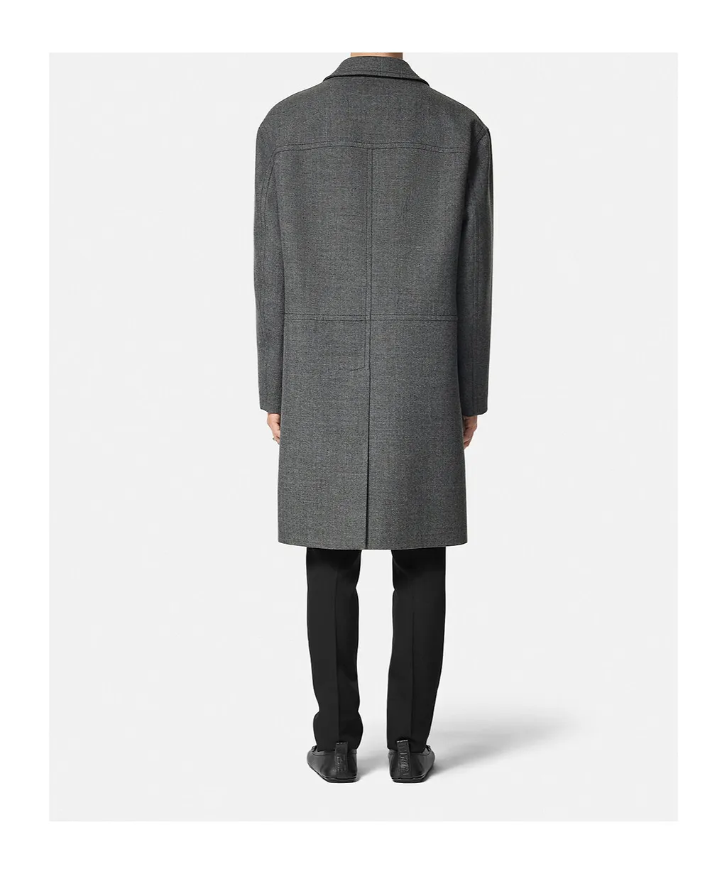 Versace Single-Breasted Coat