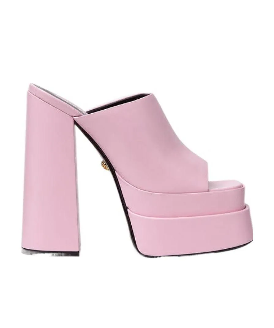Versace Slip-On Platform Mules