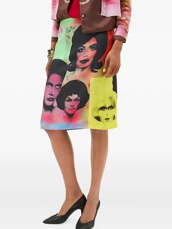 The Party Printed Skirt