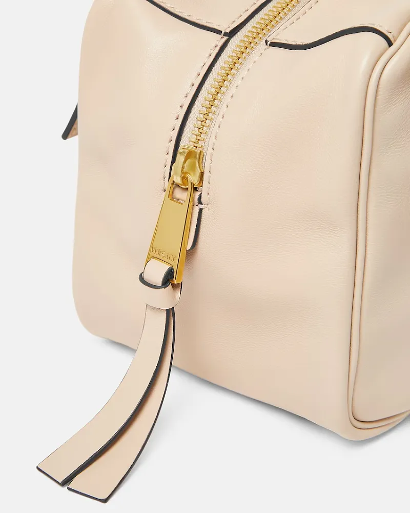 Versace Tag Logo Shoulder Bag