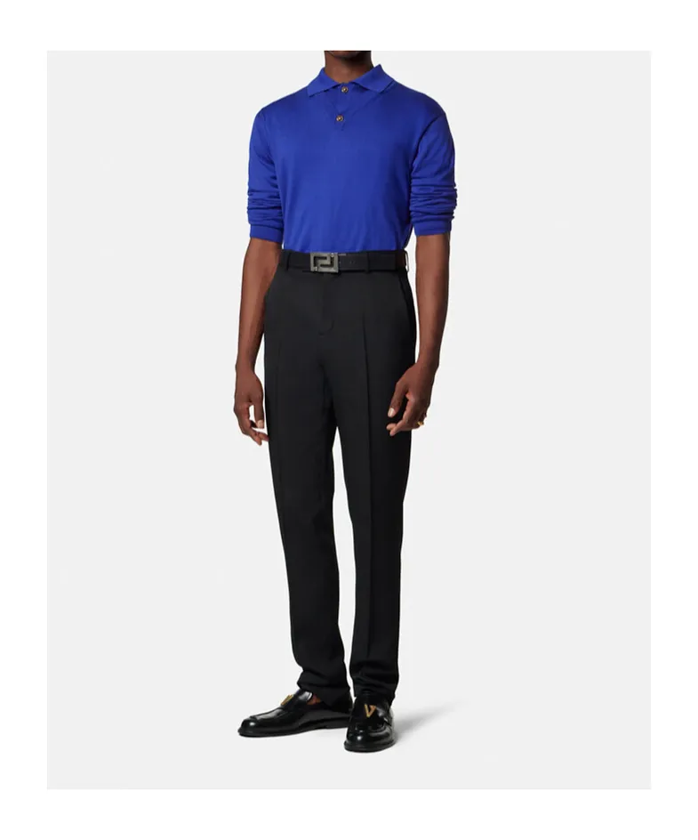 Versace V-Neck Knitted Jumper