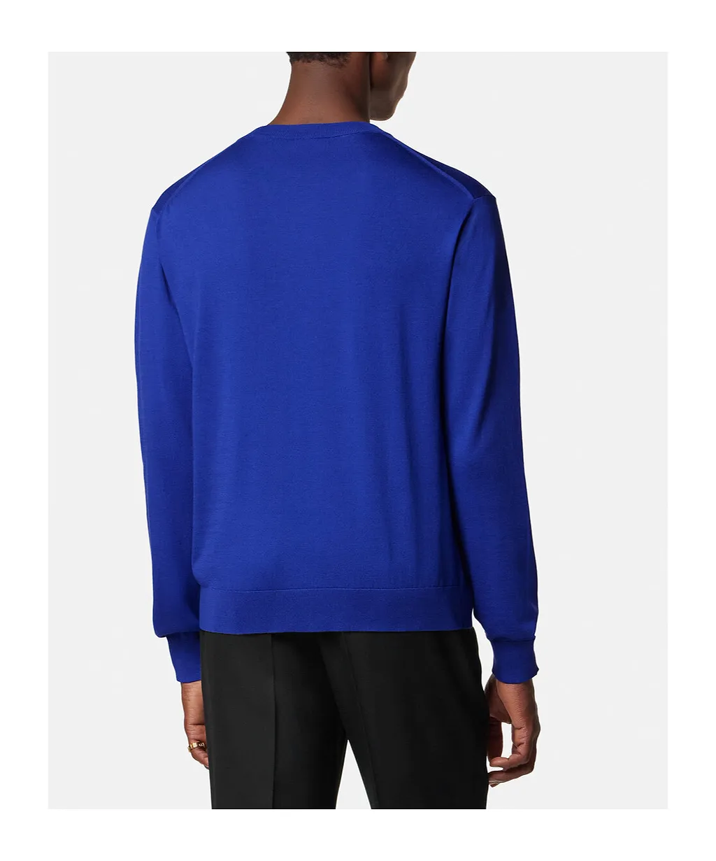 Versace V-Neck Knitted Jumper
