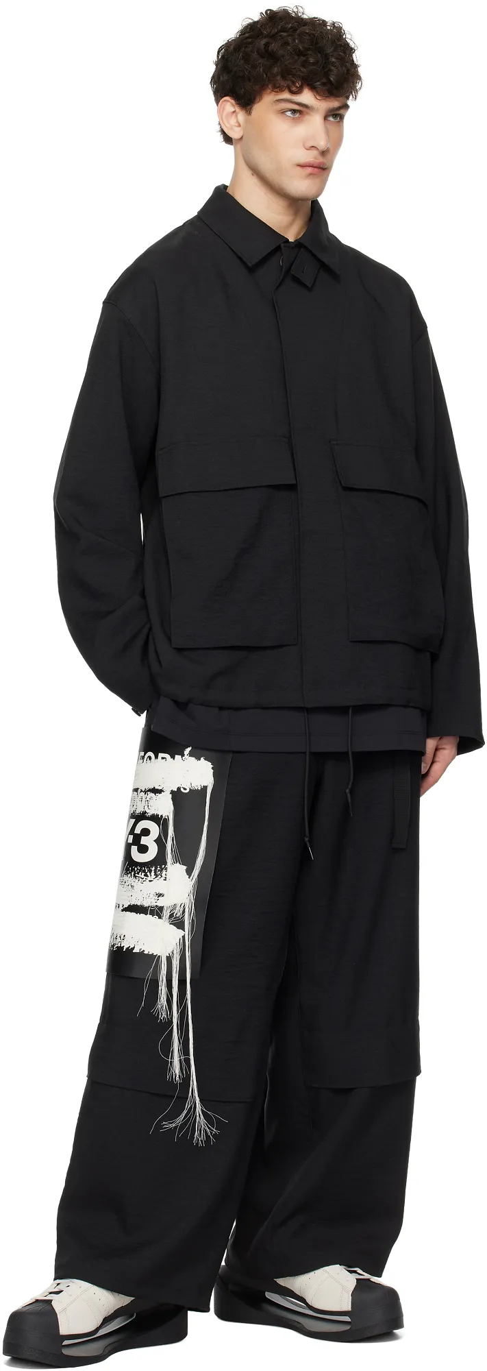 Y-3 Gendo Superstar Lace-Up Sneakers