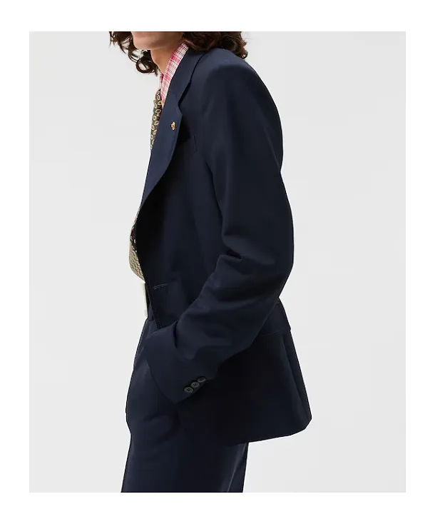 Versace Single-Breasted Tailored Blazer