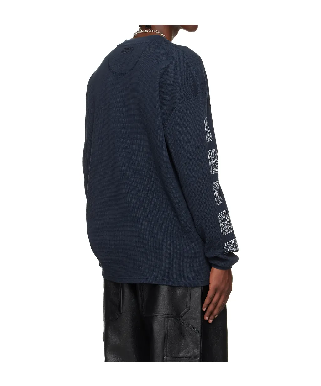 Crew Neck Long-Sleeved T-Shirt