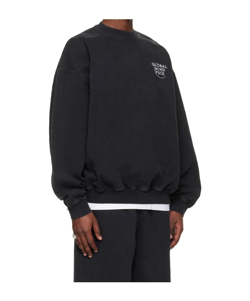 Global Mf Long-Sleeve Crew Neck Sweatshirt