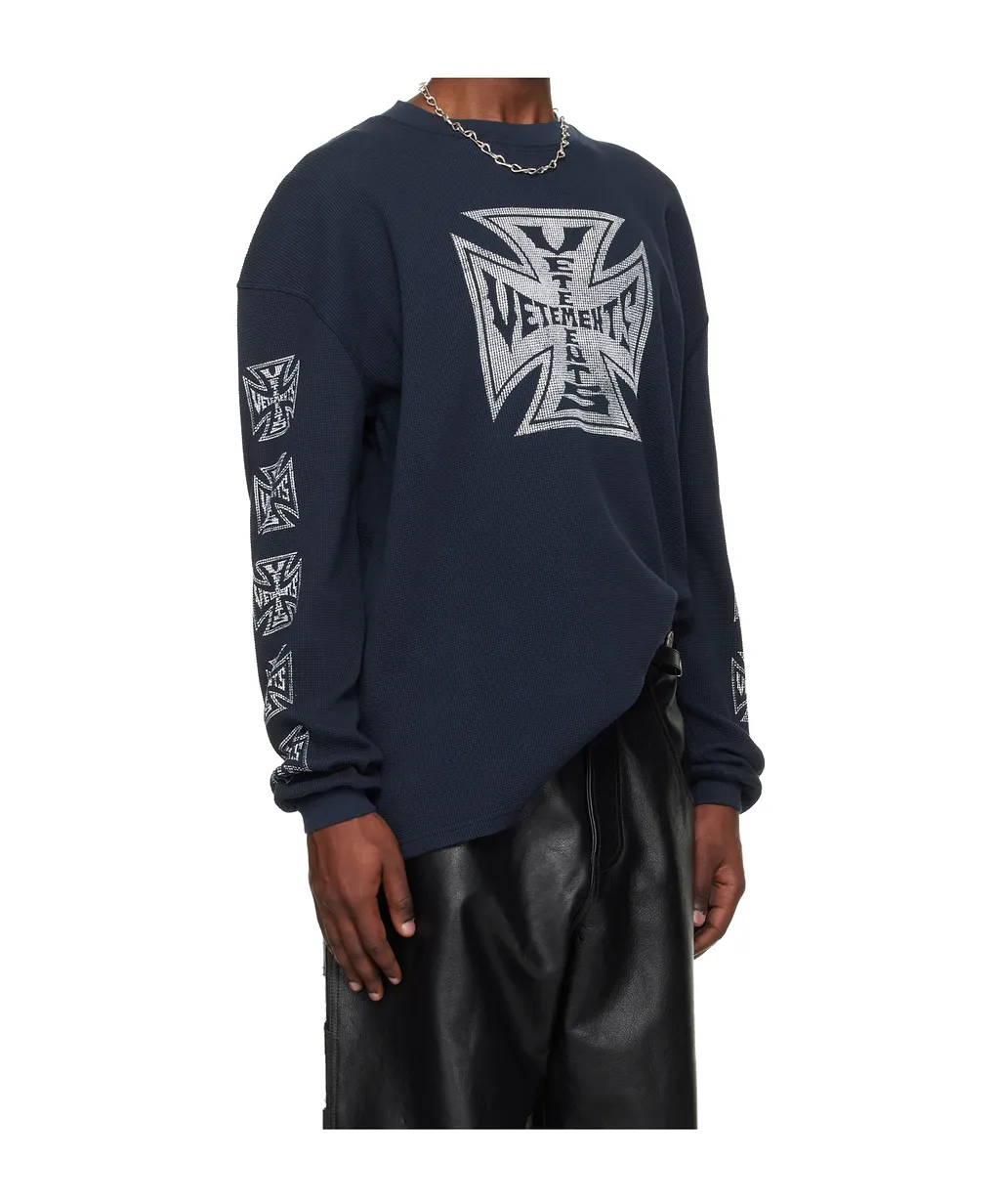 Crew Neck Long-Sleeved T-Shirt