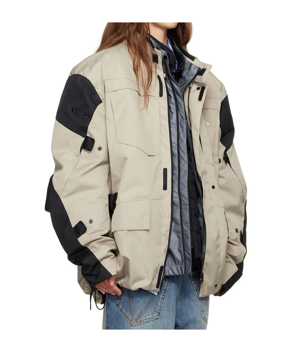 Biker Parka Long-Sleeved Casual Jacket