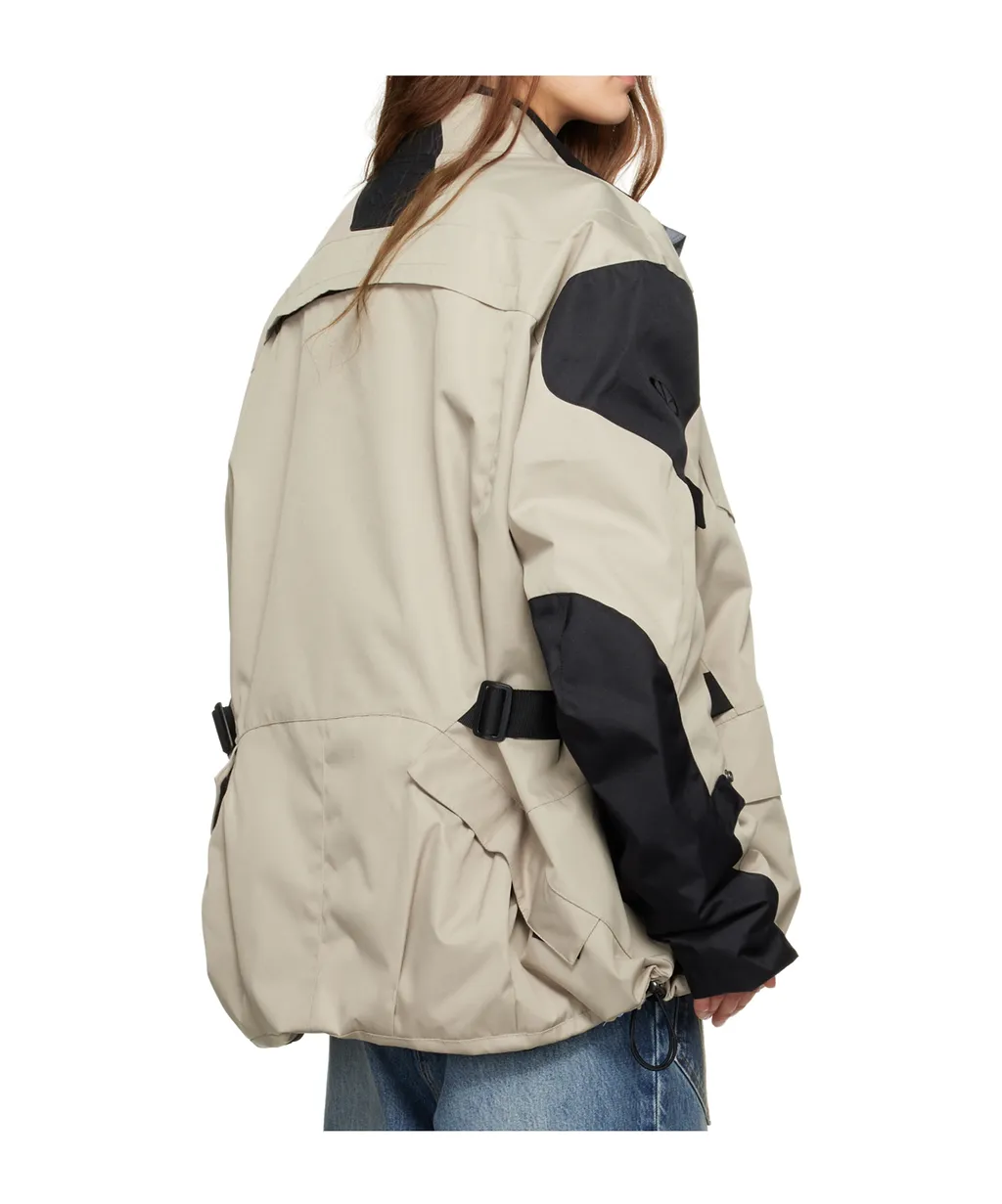 Biker Parka Long-Sleeved Casual Jacket