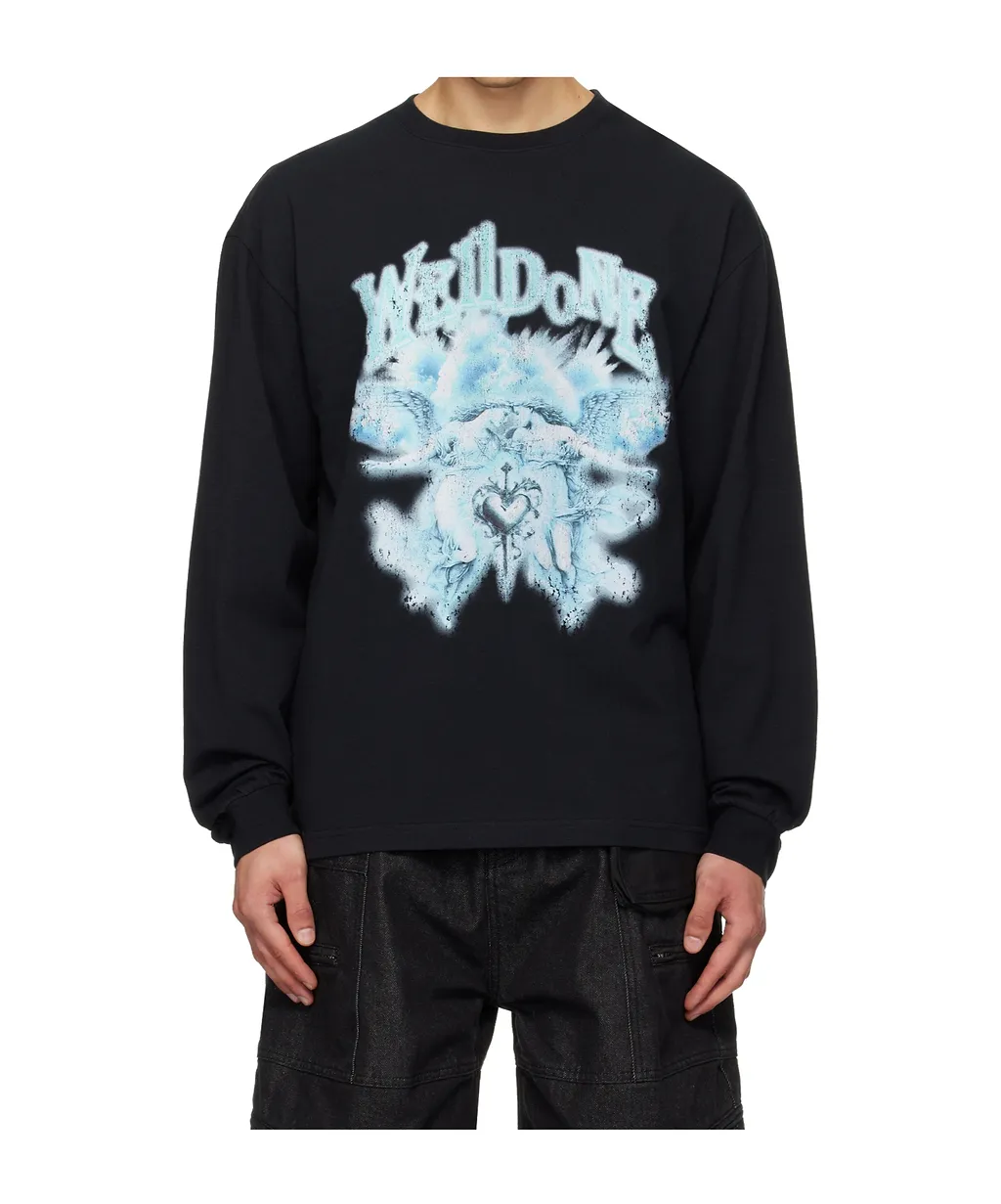 Graphic-Print Sweatshirt