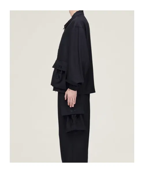 Y-3 Logo Detailed Asymmetric Knitted Jumper