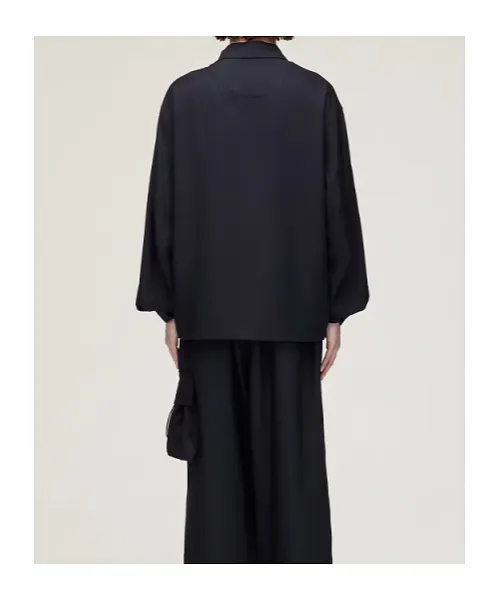 Y-3 Logo Detailed Asymmetric Knitted Jumper