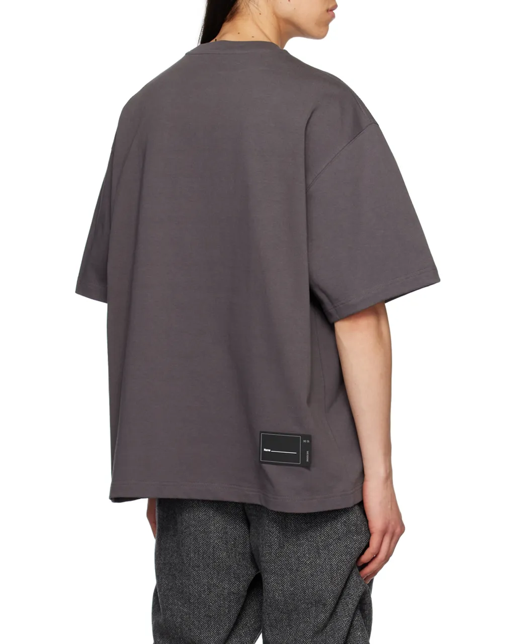 Drop-Shoulder Cotton T-Shirt