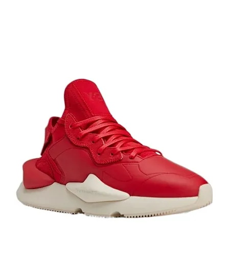 Y-3 Logo Embossed Lace-Up Sneakers
