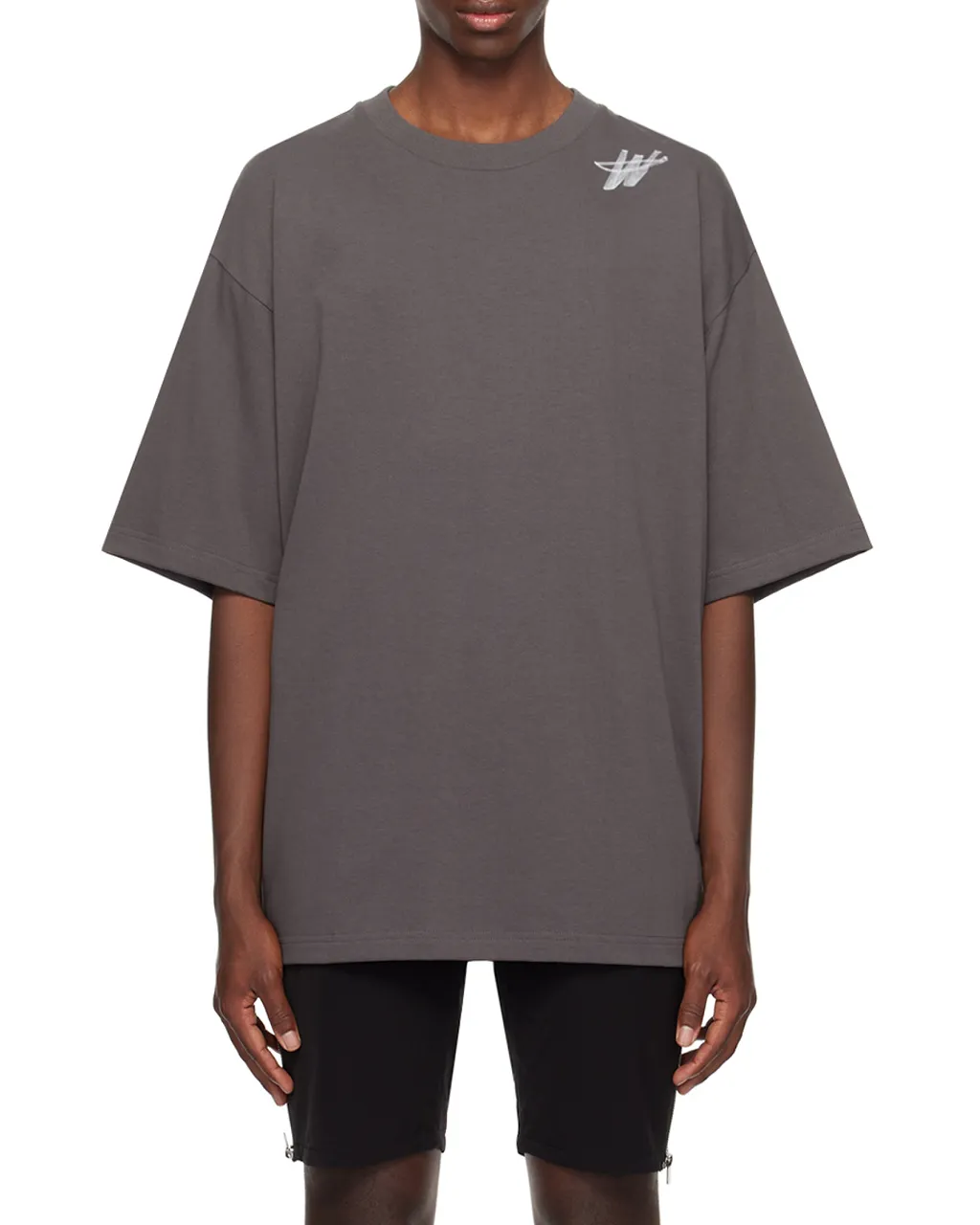 Drop-Shoulder Cotton T-Shirt