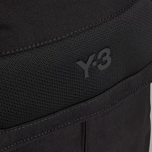 Y-3 Logo Pocket Canvas Backpack
