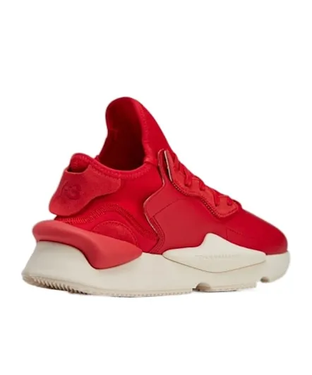 Y-3 Logo Embossed Lace-Up Sneakers