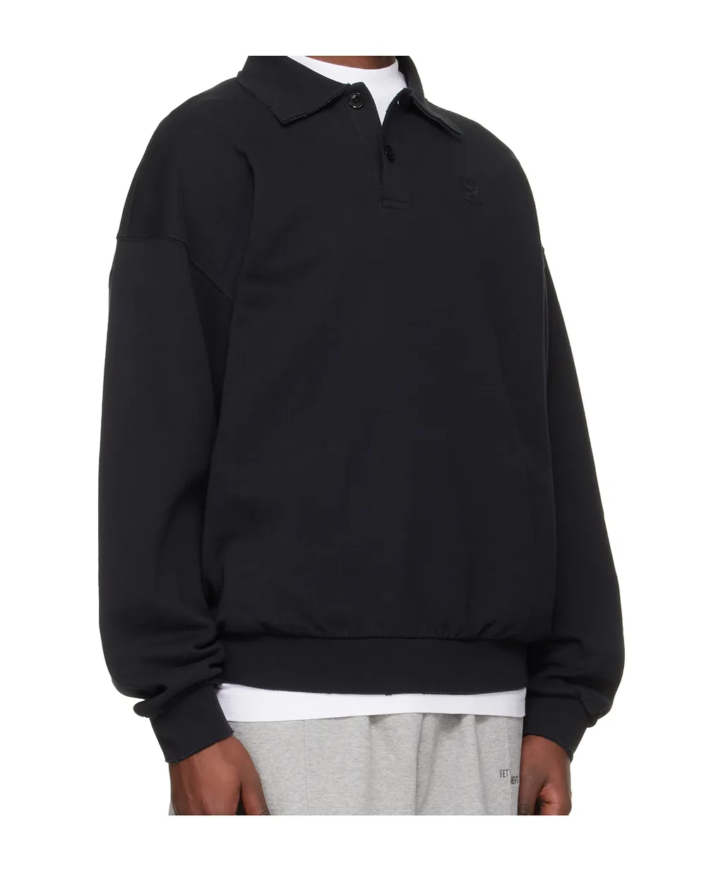 Vetements Polo-Collar Sweatshirt