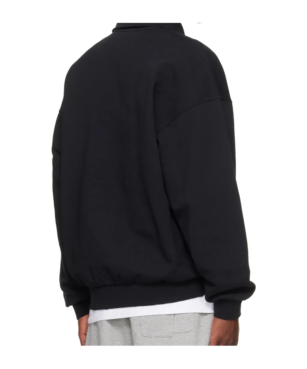 Vetements Polo-Collar Sweatshirt