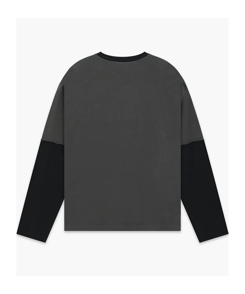 Layered Long-Sleeved T-Shirt