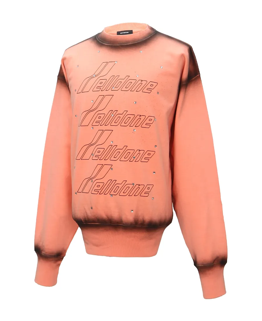 Logo-Print Long-Sleeve Sweatshirt