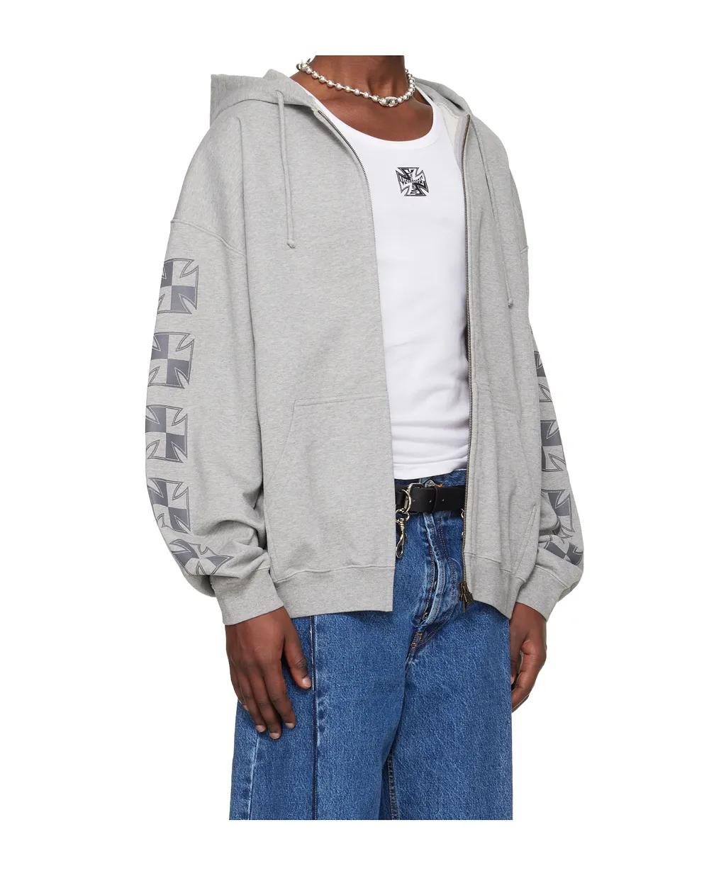 Logo Zip-Up Hoodie