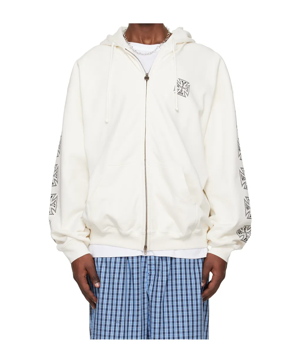 Logo Zip-Up Hoodie