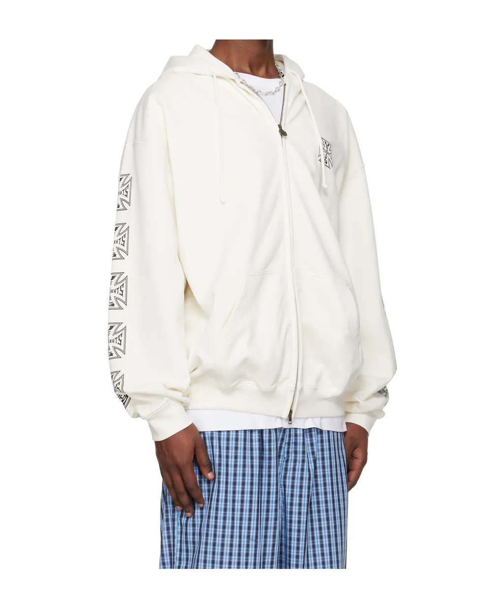 Logo Zip-Up Hoodie