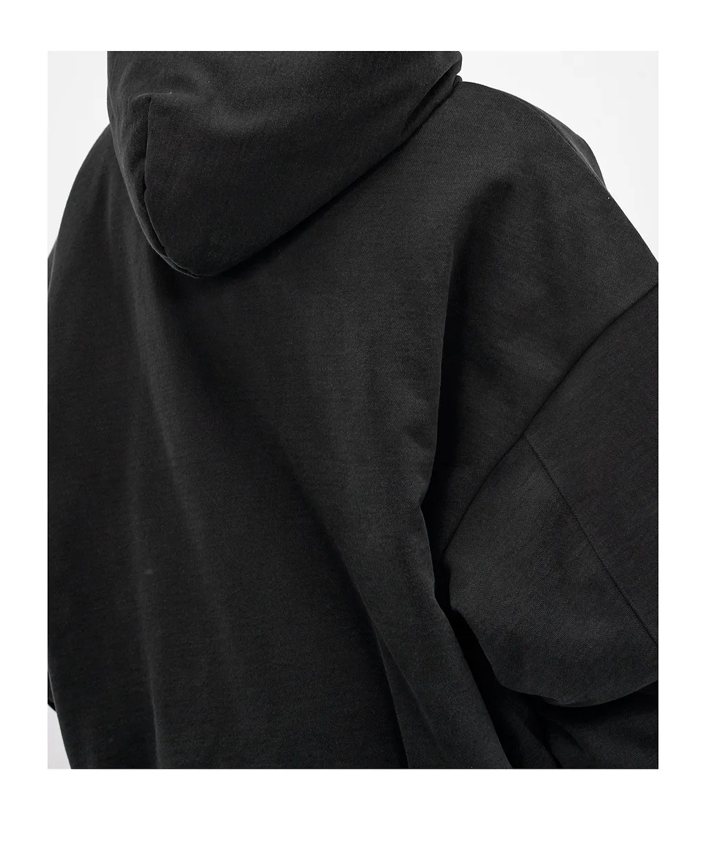 Vetements Zip-Up Drawstring Hoodie