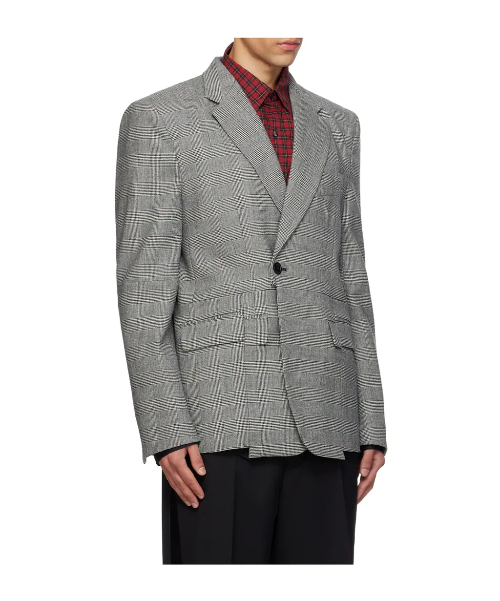 Long-Sleeved Suit Jacket