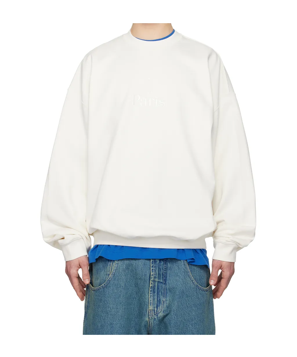 Paris Embroidered Sweatshirt