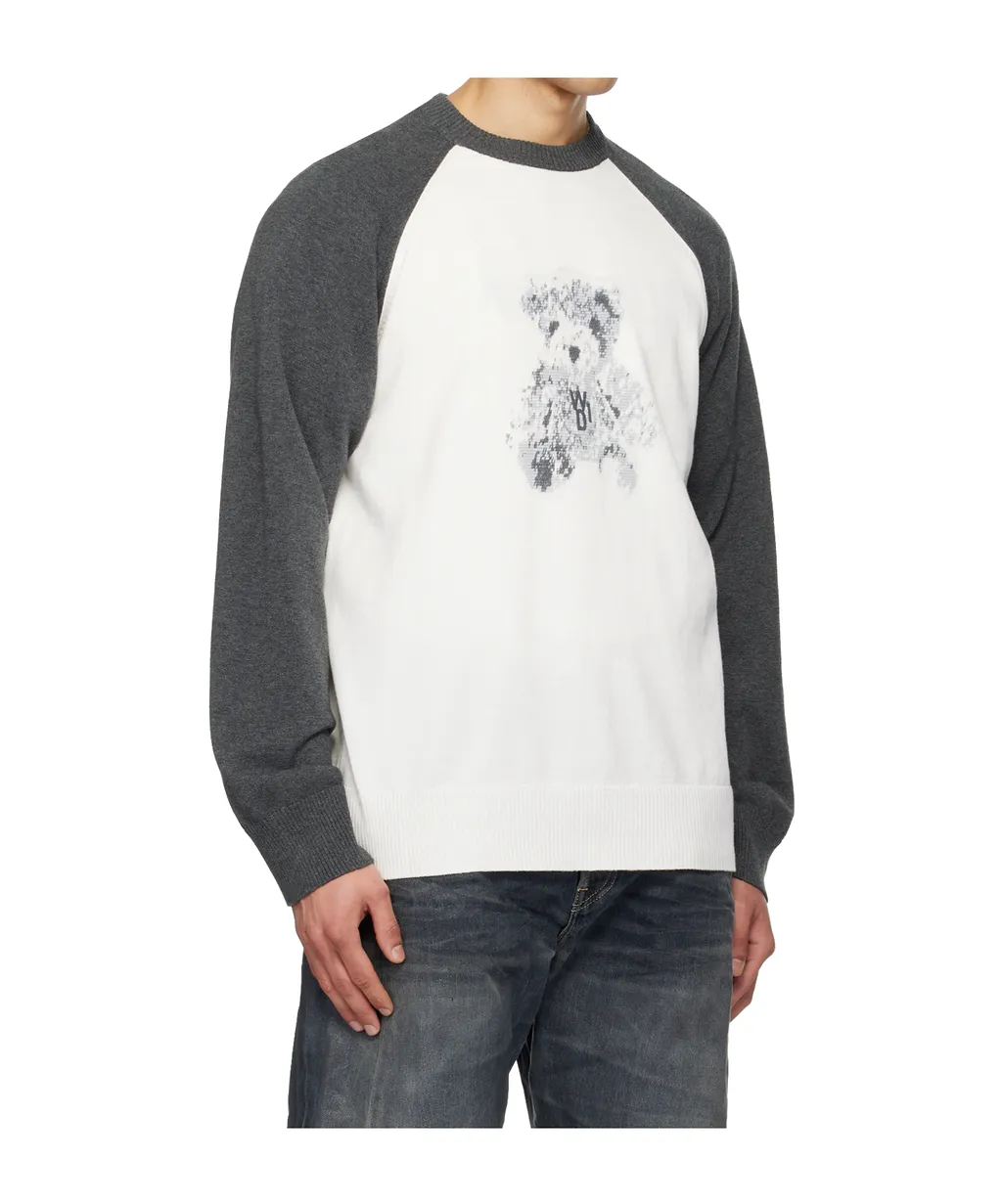 Teddy Long-Sleeved Knit Sweater