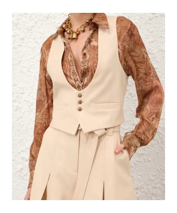 Buttoned Gilet