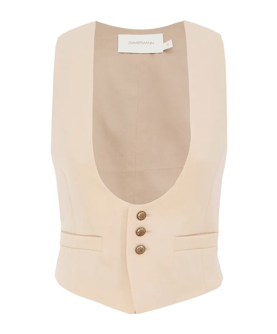 Buttoned Gilet