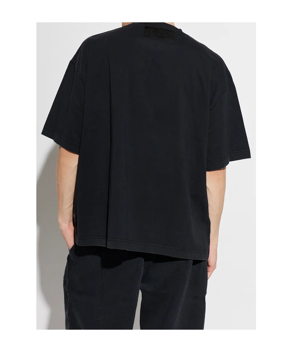 Vetements Logo Detailed Crewneck T-Shirt