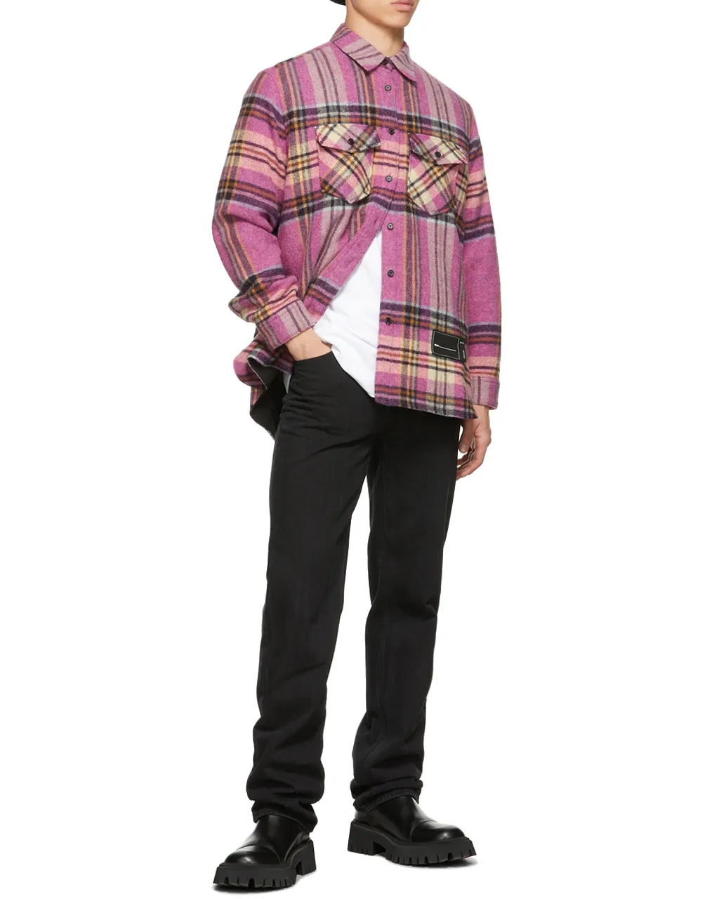 We11Done Oversized Logo Print T-Shirt