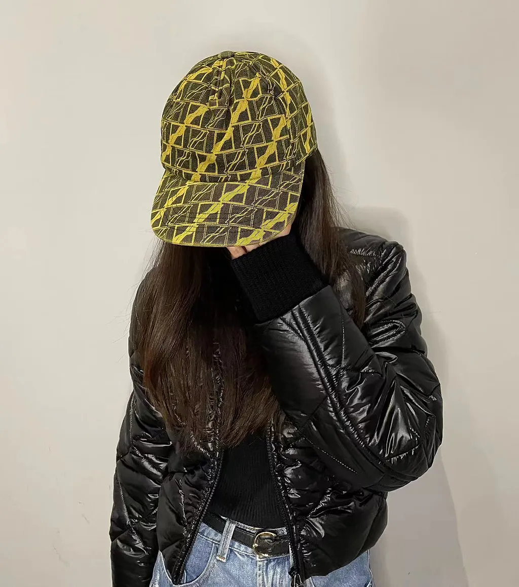 Yellow Logo Baseball Cap