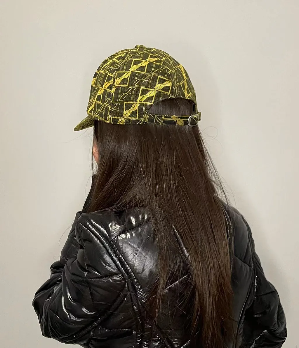 Yellow Logo Baseball Cap