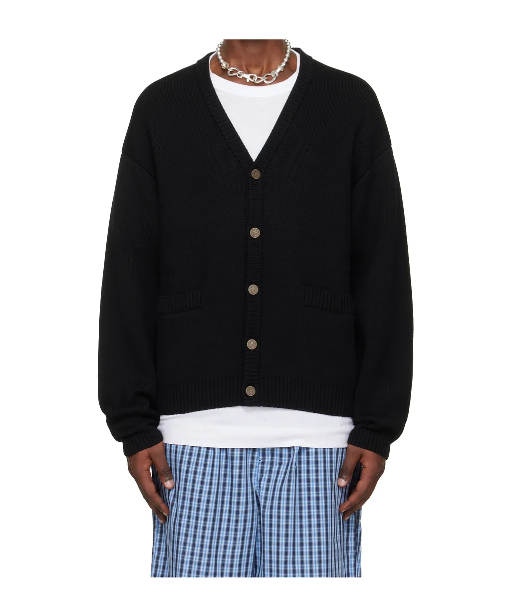 Vetements Crosses Knitted Cardigan