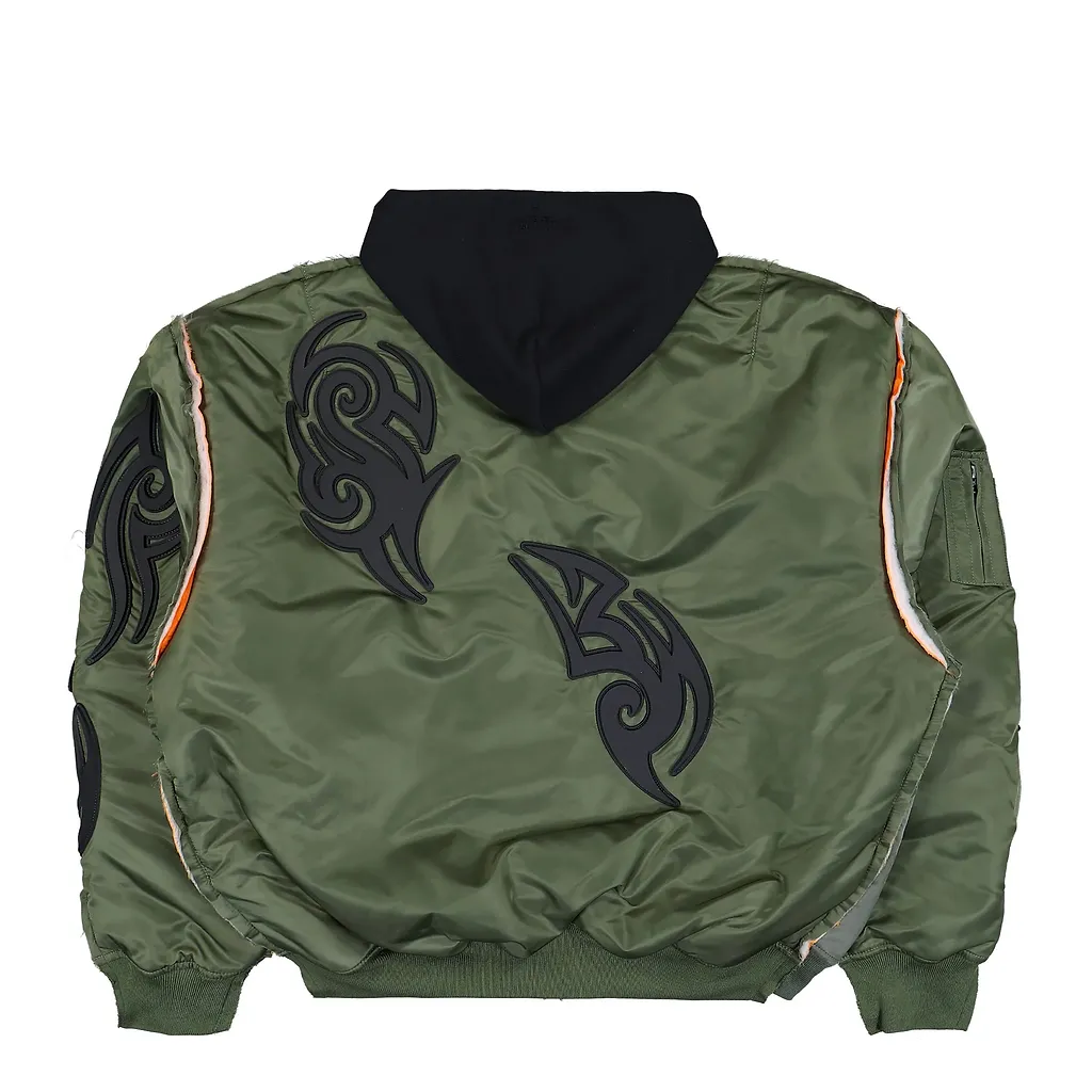 Tribal Reworked Bomber Jacket