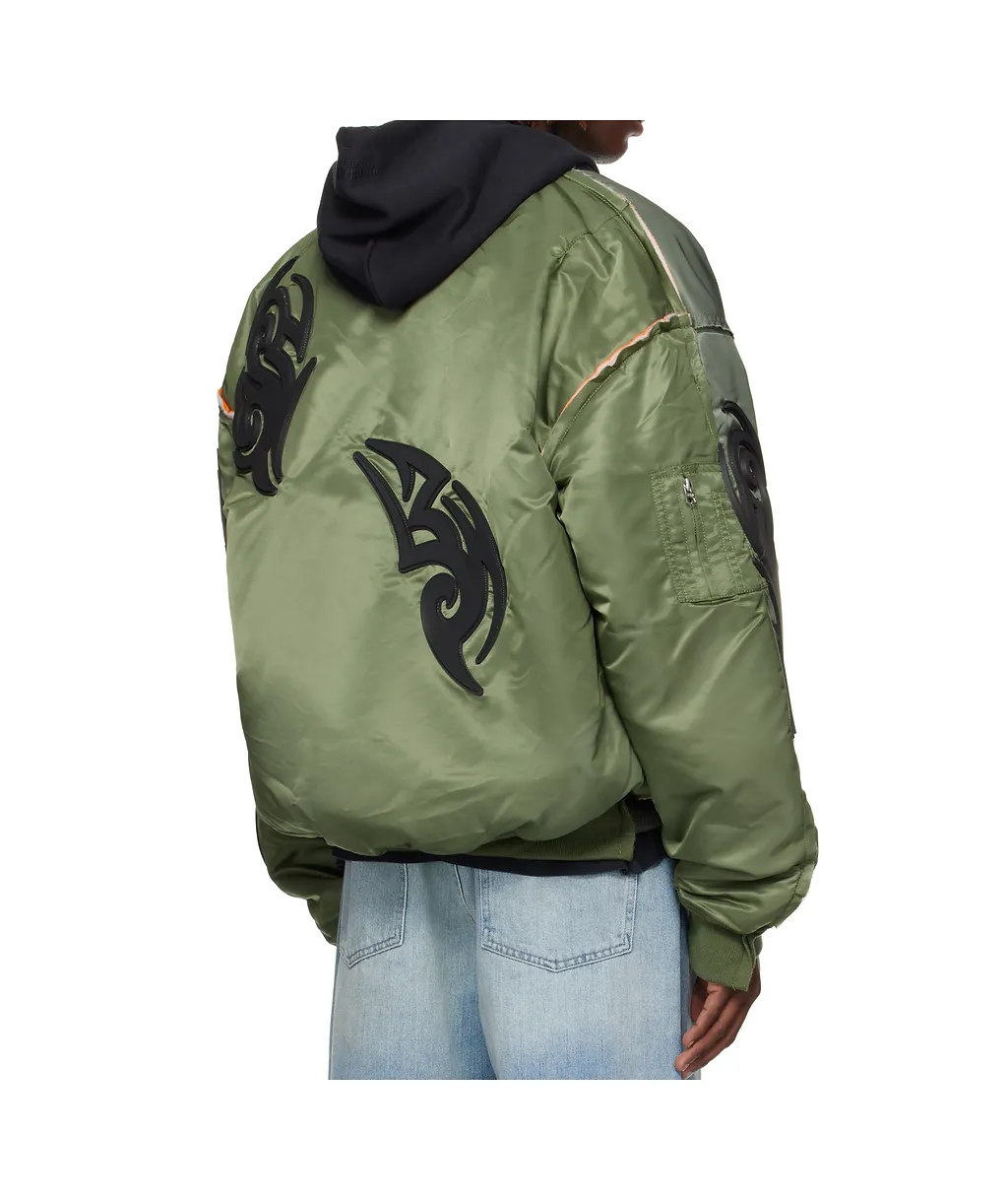 Tribal Reworked Bomber Jacket