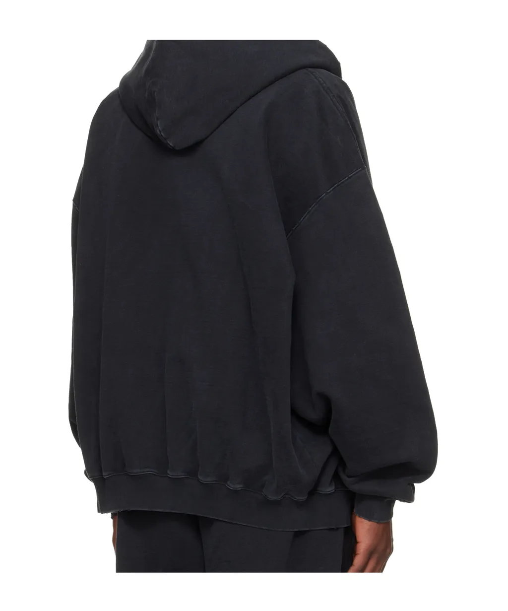 Logo Embroidered Zip-Up Jacket