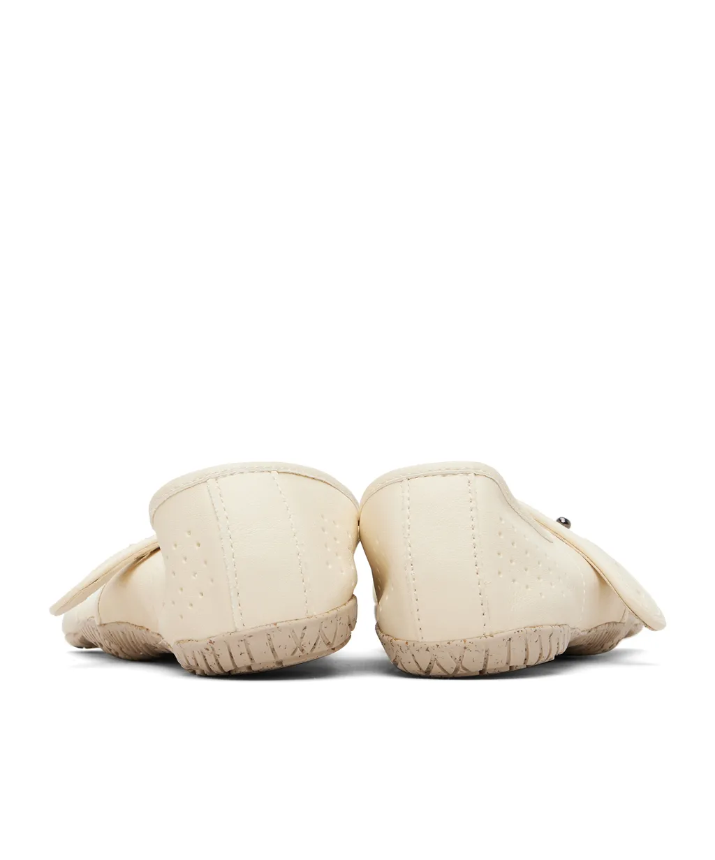 Jane Evo Perforated Strap Ballet Flats