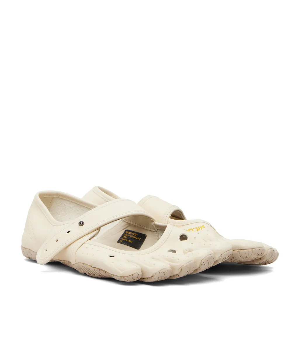 Jane Evo Perforated Strap Ballet Flats