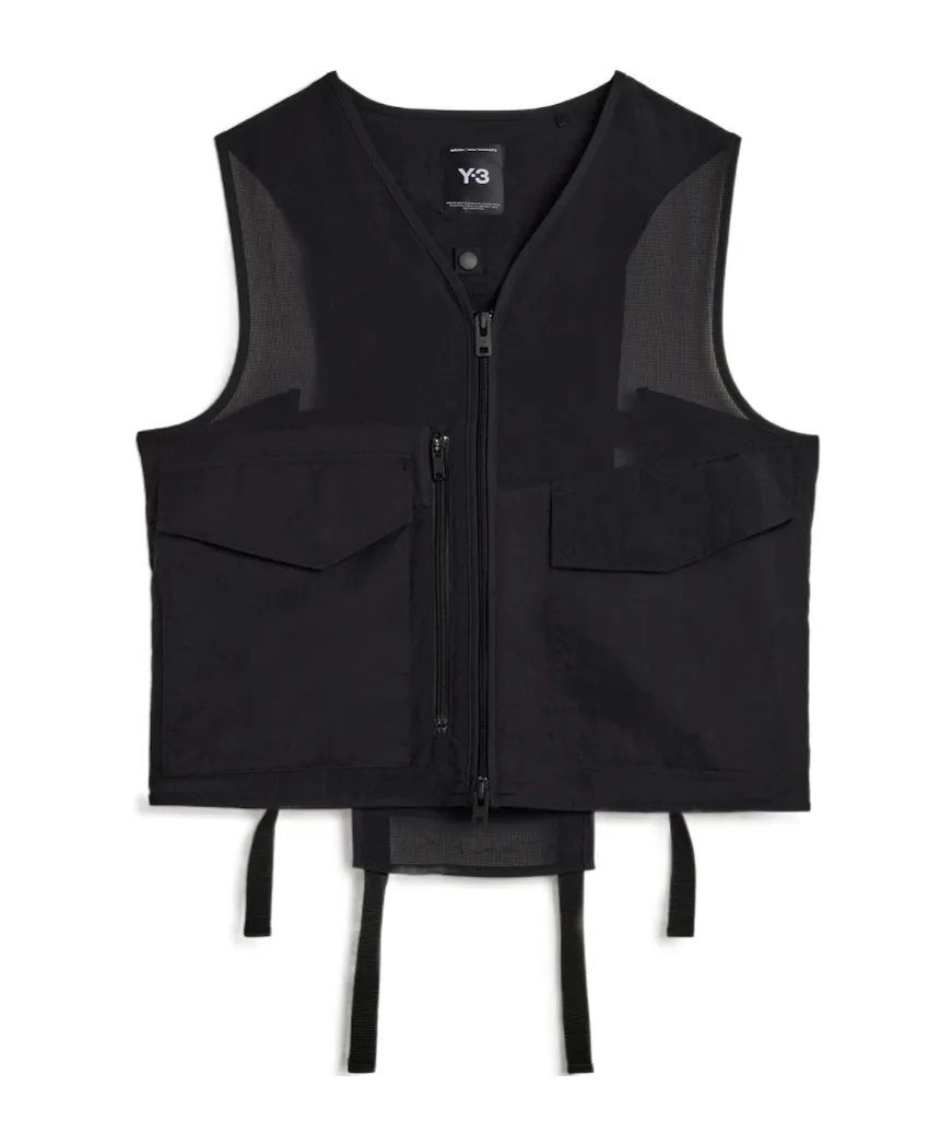Y-3 Sleeveless Pocket Vest
